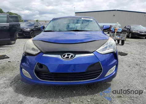 2012 Hyundai Veloster из США, поврежденный, VIN KMHTC6AD8CU027271